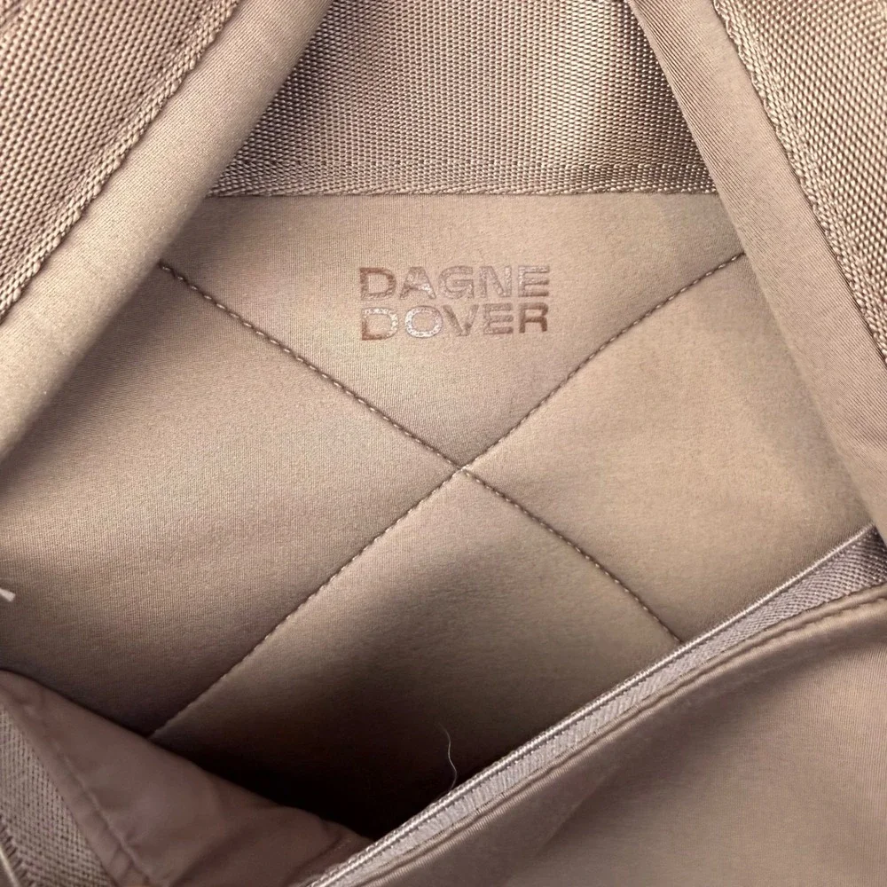 Dagne Dover Neoprene Dakota Backpack Brown Gorpcore Travel Work School Large